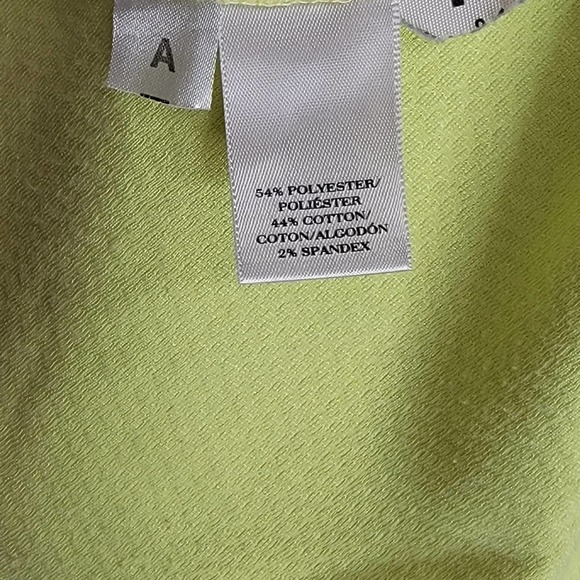 ANN Taylor Neon Yellow Tank with Flair Waist - Picture 10 of 12
